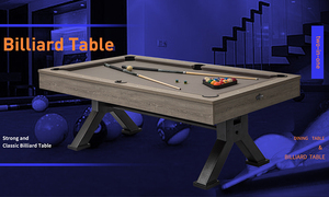 Jiuxing Sports Solid Wood Pool <strong>Table</strong> <strong>Game</strong> Billiard <strong>With</strong> Dinning Top <strong>Multi</strong> <strong>Function</strong> Home Use - Product Image 3