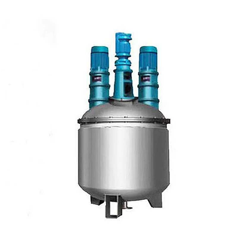 Paslanmaz çelik reaktör tankı kimyasal reaktör su ısıtıcısı endüstriyel biyoreaktör mikser sürekli karıştırma tankı ajite reaksiyon tankı