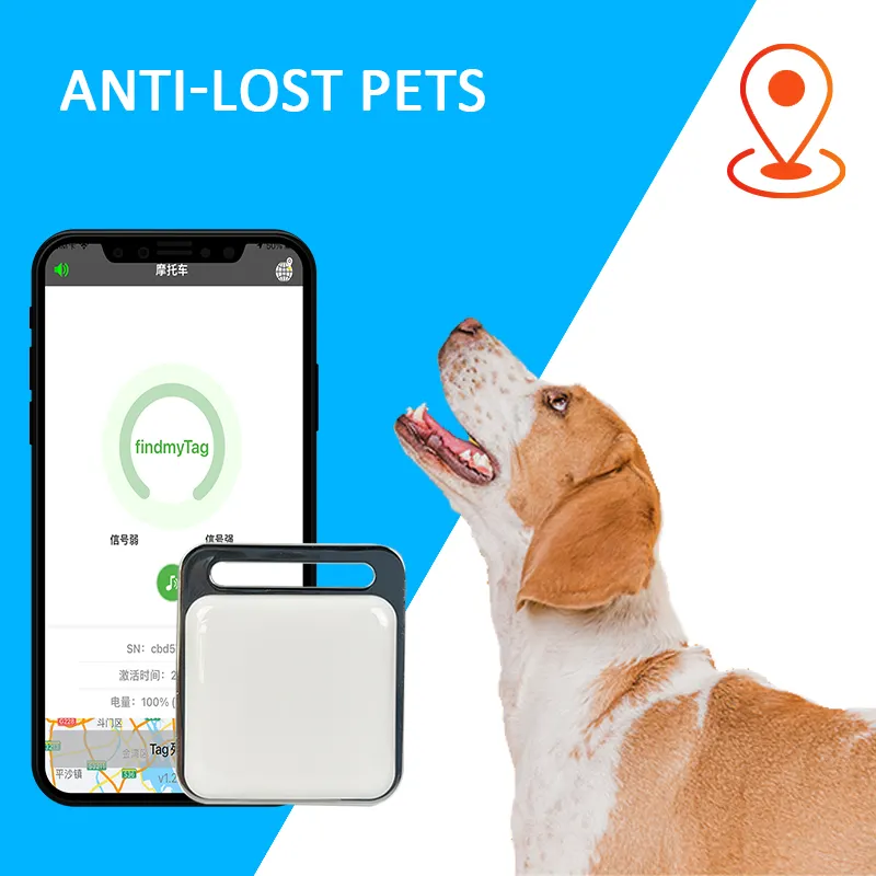 intelligenter Schlüsselortungs-Local Locator kabelloser Alarm-GPS-Tracker für Kinder Haustiere Katze Motorräder Gepäck GPS-Tracker