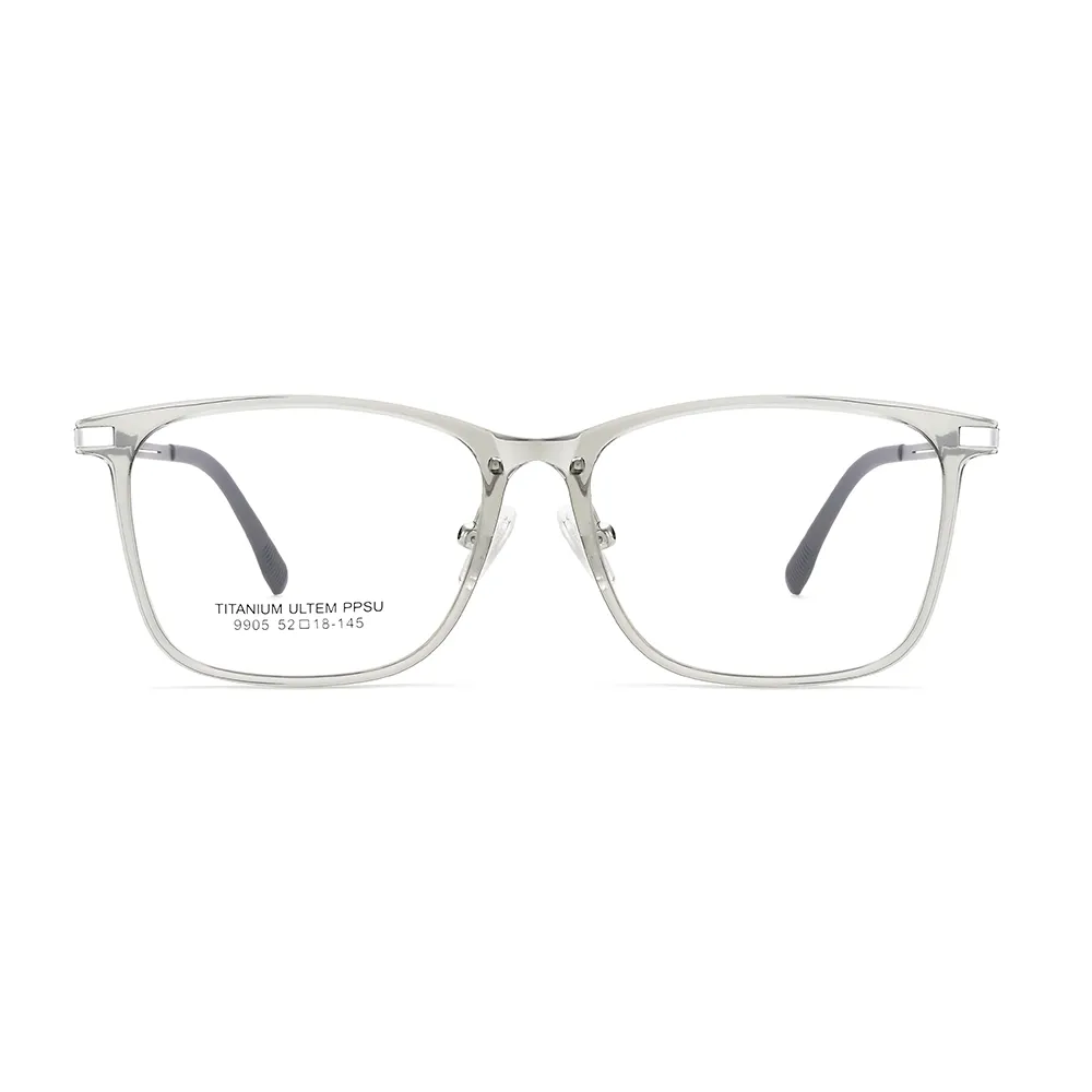 New Fashion Design PPSU Titanium Eyewear moda luz azul bloqueio óculos para jovens homens