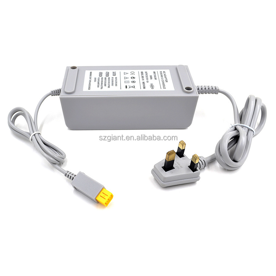 Gray UK Adapter With Package