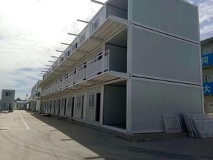 20Ft40Ft拡張可能な3階建てフラットパック学生寮4ベッドルームモダンプレハブモバイルコンテナハウス