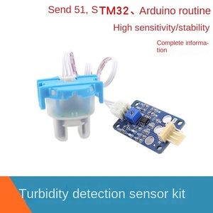 High-Power Turbidity <strong>Sensor</strong> Kit Sewage Water Quality Detector Turbidity <strong>Detection</strong> Module for Liquid Suspended Particle 2 Amps - Product Image 3
