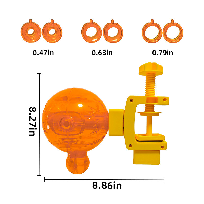 Jouet distributeur de nourriture marteau météore (avec 6 ouvertures)