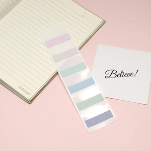 A5 20 Holes Page Markers Sticky <strong>Index</strong> Flag Tabs B5 26 Holes Colored PET Paper <strong>Index</strong> Sticker <strong>Notes</strong> for Spiral <strong>Notebook</strong> Bookmarks - Product Image 6