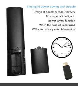 Q5 Air mouse wireless tv telecomando controllo vocale IR learning air mouse controller multifunzione senza unità per TV PC - Product Image 6