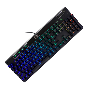 4 extra Multi-media Keys Wired Full Size Outemu Switches <strong>Keyboard</strong> RGB Backlight PC <strong>Computer</strong> Gaming Mechanical <strong>Keyboard</strong>