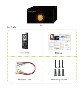 High Definition Linux Cloud Standalone RFID Biometrische Gesichts erkennung Anwesenheit zugriffs kontroll system - Product Image 5