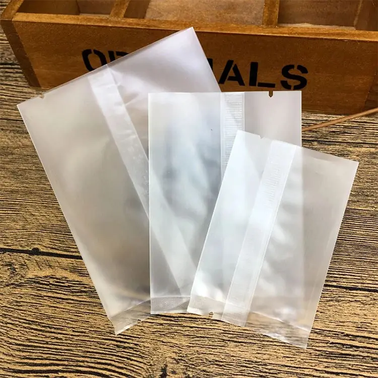 September Custom Printed Biscuit Packaging Bag Middle Seal Cookie Plastic Bags