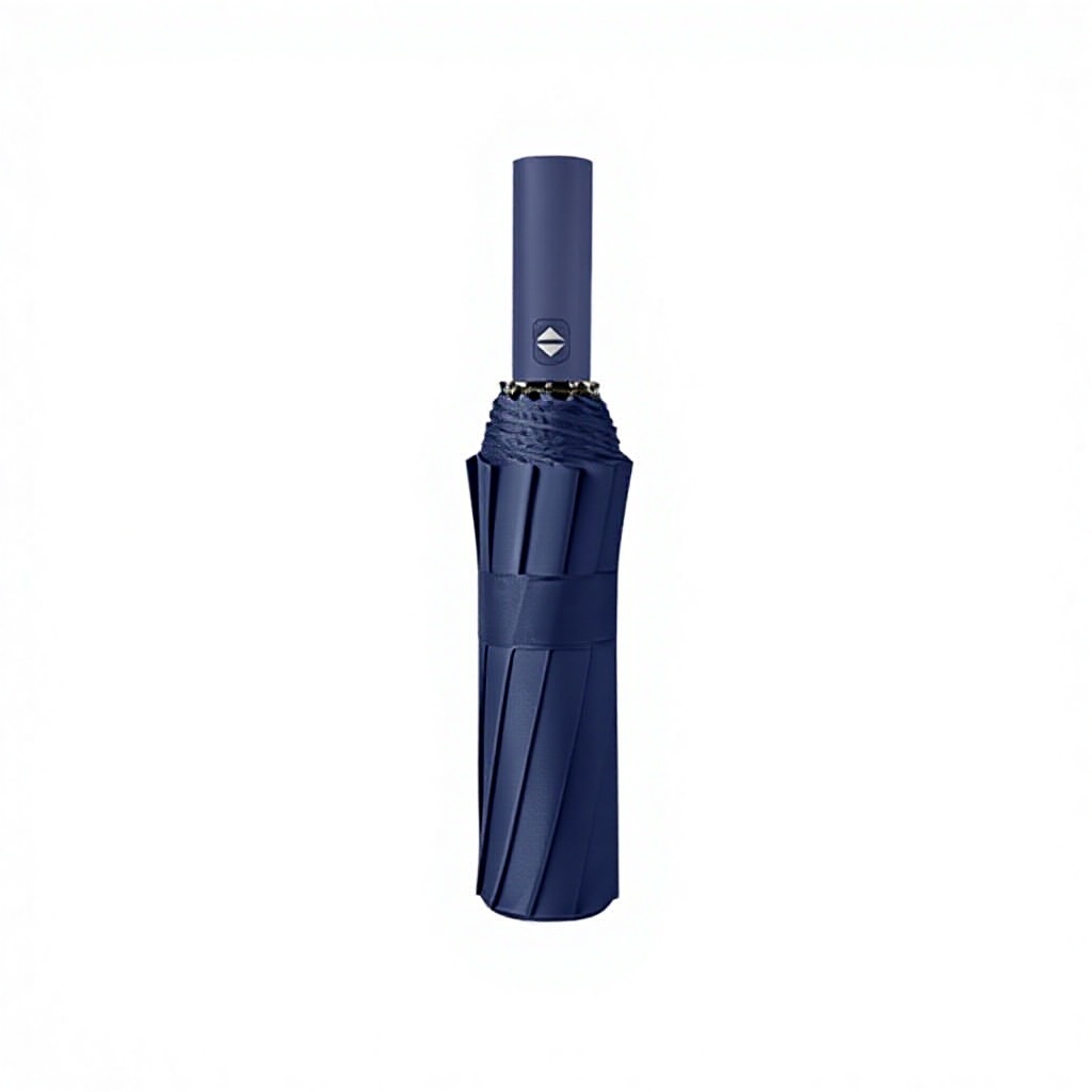 10 bone automatic umbrella-navy blue