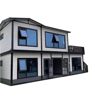 モジュラー住宅プレハブ40ftコンテナハウスポータブル取り外し可能な生活安い小さな家グリーンアメリカのヴィラ - Product Image 1