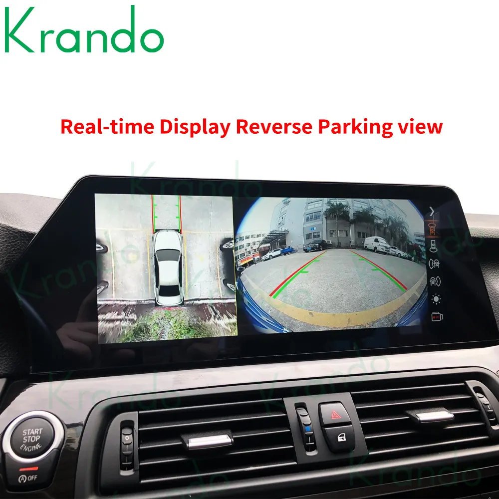 Krando Android 12.0 128GB Auto Video Upgrade Car Navigation Radio GPS Player For BMW 5 Series F10 F11 Wireless CarPlay WIFI 4G