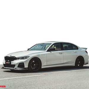 ชุดคิตตัวถังทำจากคาร์บอนไฟเบอร์สำหรับ BMW 3 Series,ชุดสปอยเลอร์ข้างตัวกระจายแสงด้านหน้าและด้านหลังสไตล์ CMST ปี G20 - Product Image 2