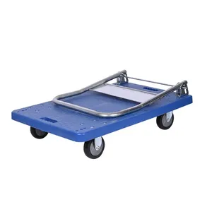 Platform <strong>Trolley</strong> 150kg/300kg Foldable <strong>Trolley</strong> Plastic Carts <strong>and</strong> <strong>Trolleys</strong> the Wheel Troly - Product Image 3