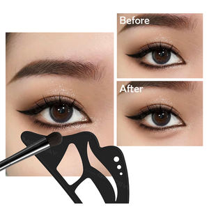 Personnalisable Mini Style Eyem Makeup Aid Nouvel outil auxiliaire d'ombre à paupières 5 en 1 pour le maquillage des cils Pochoir d'ombre à paupières - Product Image 4