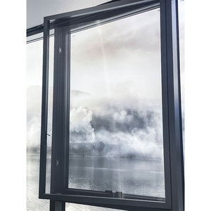 Su misura stile francese doppio vetro grande tenda da sole serranda In acciaio inox schermo In lega di alluminio per ville" - Product Image 4