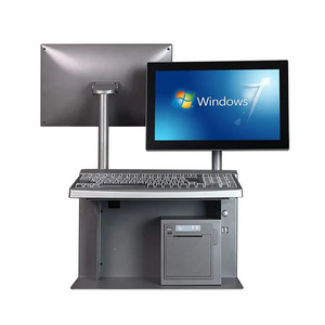 Sistema POS de caja registradora fiscal Android de doble pantalla, máquina terminal electrónica táctil, conjunto todo en uno - Product Image 6