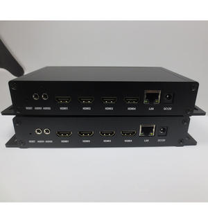 Codificatore Video portatile HD H.264 H.265 a 4 canali per lo Streaming Live e la trasmissione Radio e TV supporta i protocolli RTMP e UDP - Product Image 2