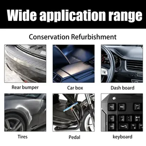 30ml Plastic <strong>Restorer</strong> for Car Easy to Use Plastic Part Refurbishment Crystal Coating Refurbish Agent with Sponge Long Lasting - Product Image 4