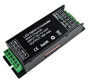 12V 24V 3CH DMX512 светодиодный DMX декодер RGB легкий DMX светодиодный контроллер - Product Image 2