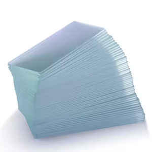Portaobjetos de vidrio de microscopio en blanco Portaobjetos esmerilados de un solo lado para la preparación de muestras y ciencia en laboratorio - Product Image 4