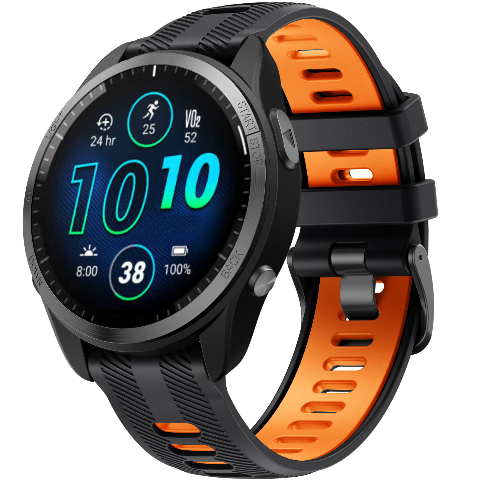 สีดำและสีส้ม