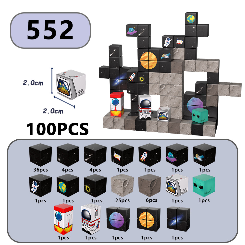 552 Espacio Soaring 100 Pcs (2,0 cm)