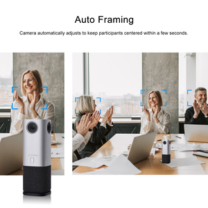 Cámara web Ultra HD 4K panorámica todo en uno, 360 grados, con seguimiento de voz, Auto enmarcado, múltiples modos de visualización - Product Image 5