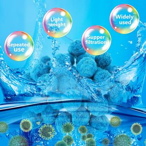 Sand Pool <strong>Filter</strong> Media Fiber Balls Alternative to Pool Glass Sand <strong>Filters</strong> Suitable for Sand <strong>Filter</strong> Systems - Product Image 5