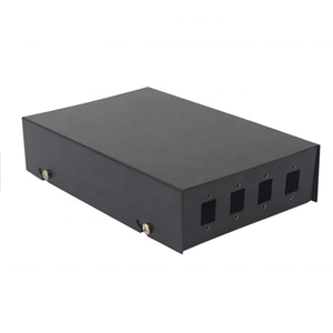 Bolein a pequeña escala SC 4 puertos y LC 8 puertos FTTH Cable de fibra óptica de parche Mini Panel 1U UPC fijo ODF de la caja de terminales - Product Image 1