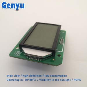 RoHS-kunden spezifisches COB TN HTN-LCD-Monochrom-Segment anzeige modul mit positiver negativer Hintergrund beleuchtung für USV-Wechsel richter - Product Image 3