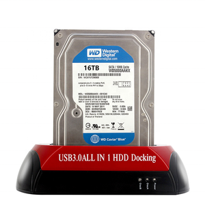 USB 2.0 hepsi 1 sabit Disk teksir kart okuyucu 2.5 "/3.5" SATA/IDE HDD yerleştirme istasyonu çift Disk sabit Disk koltuk - Product Image 6