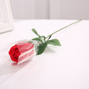 ValentineのDay Artificial <span class=keywords><strong>Soap</strong></span> Single Red Rose <span class=keywords><strong>For</strong></span> <span class=keywords><strong>Gifts</strong></span>