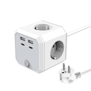 EU US UK <strong>USB</strong> TYPE-C Power Extension <strong>Socket</strong> <strong>Multi</strong> <strong>Function</strong> 4 <strong>Sockets</strong> Power Cube Home Use Power Strip <strong>with</strong> <strong>Usb</strong>