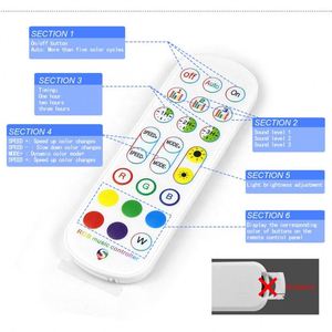 Musica ritmica sincronizzazione WiFi RGB Tuya IoT Smart Life Phone Control Android IOS APP Wireless LED striscia di luce telecomando Dimmer - Product Image 3