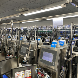 Impresora de codificación de inyección de tinta industrial, máquina de tinta a granel, barato, fecha de caducidad, código de cartón, cij, Móvil Inteligente, IPS-C500