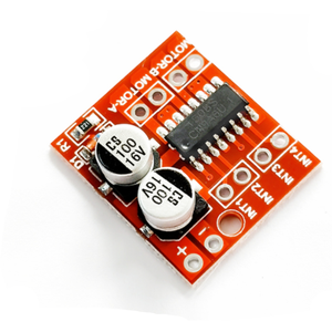 Modulo di azionamento del motore a corrente continua a 2 vie inversa e inversa velocità PWM Regula doppio H Bridge Stepper Motor Mini L298N - Product Image 6