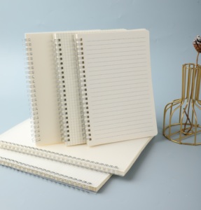 Wholesale Spiral Binding Matte PP Cover Journal <strong>Note</strong> Book Grid <strong>Notebook</strong> <strong>With</strong> Custom Print - Product Image 2