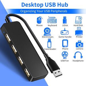 แท่นเชื่อมต่อ2.0 <span class=keywords><strong>USB</strong></span> 4-in-1ฮับ <span class=keywords><strong>USB</strong></span> 4พอร์ตสำหรับอุปกรณ์มือถือคอมพิวเตอร์ - Product Image 3