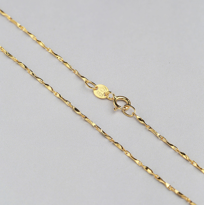 C1006 Ingot chain - Gold