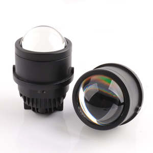 <strong>LED</strong> Fog Driving Lights Tri <strong>Color</strong> <strong>Bi</strong> <strong>Led</strong> Fog Light 110W Hi/Lo Beam White Yellow Biled Projector Lens 3 Inch for Any Car