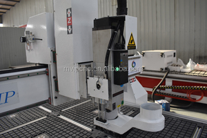 Buen funcionamiento 7.5kw ATC husillo 1325 ATC máquina CNC máquina de carpintería enrutador CNC de alta precisión - Product Image 6