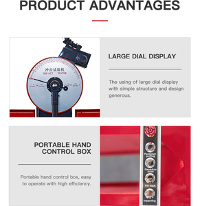 Liyi ASTM E23 kim loại thử nghiệm tác động Máy kim loại con lắc tác động Tester 300j/500j/800j tác động thử nghiệm máy - Product Image 5