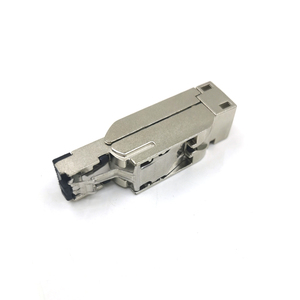 Disponibile con codice colore T568A T568B PROFINET Field assembly spina RJ45 angolo di schermatura a 360 gradi e tipo dritto - Product Image 4
