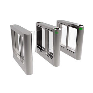 Hochsicherheits-Schaukel barriere mit Gesichts erkennung und QR-Code-Zugangs kontroll system Fußgänger drehkreuz Lronman - Product Image 3