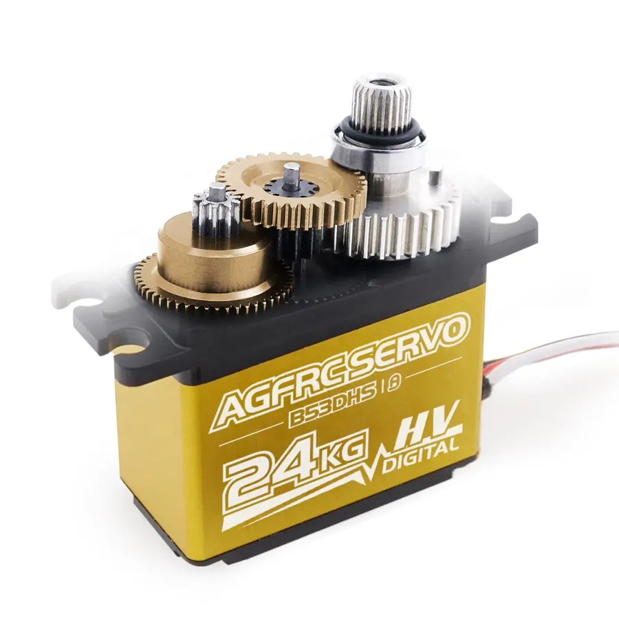 AGFrc B53DHS 0.19sec a prezzi accessibili motore digitale a corrente continua Servo ingranaggi in metallo 24.0kg-cm per 1/10 auto/aerei RC