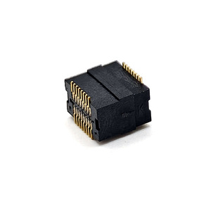 0.5mm Dual Groove/Slots Board to Board Connector 2*<strong>8P</strong> Mating Height 3.0~6.5mm PCB <strong>Header</strong> with Copper Contact Material - Product Image 1