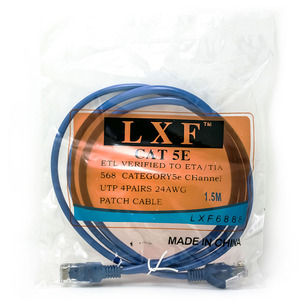 Uso del Computer RJ45 connettore in PVC giacca filo di rame cat 5e 6 cat5e cat6 UTP FTP cavo di rete per interni cavo patch - Product Image 5