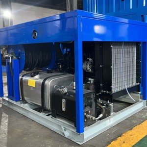 XuZhiYang Alta Presión 240bar Diesel Drive Tubería Dragado Máquina Alcantarillado Fábrica Limpieza de aguas residuales Proceso de limpieza a base de agua - Product Image 2
