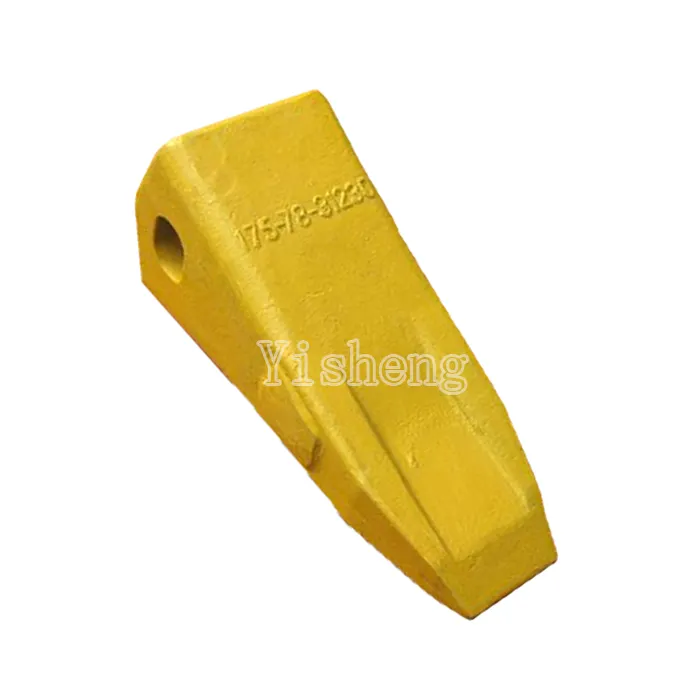 Fábrica bulldozer dente balde 175-78-31230 175-78-31230TL 175-78-31232 única haste dentes ripper ponta dentes balde dentes